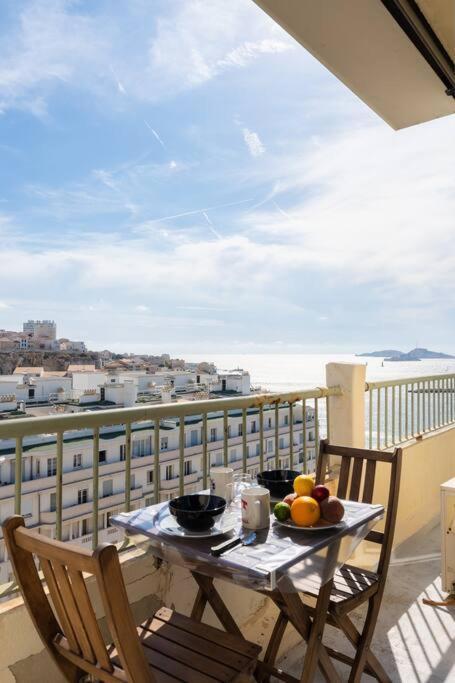 Vue Mer Plage Catalans Vieux Port Clim - 2 Chambres มาร์กเซย ภายนอก รูปภาพ