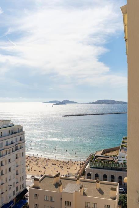 Vue Mer Plage Catalans Vieux Port Clim - 2 Chambres มาร์กเซย ภายนอก รูปภาพ