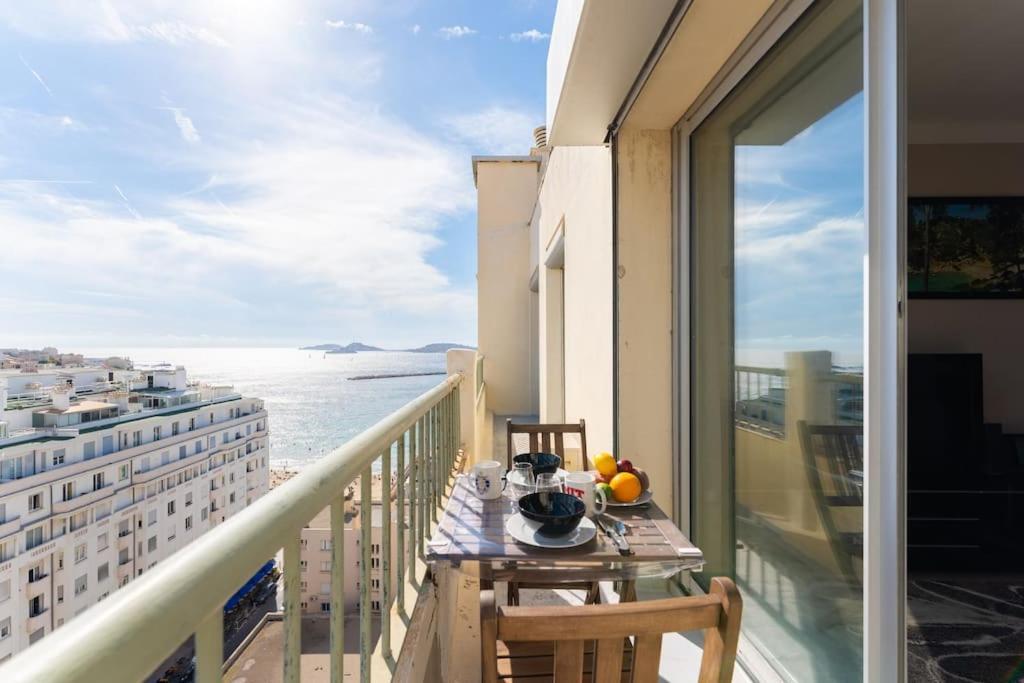 Vue Mer Plage Catalans Vieux Port Clim - 2 Chambres มาร์กเซย ภายนอก รูปภาพ