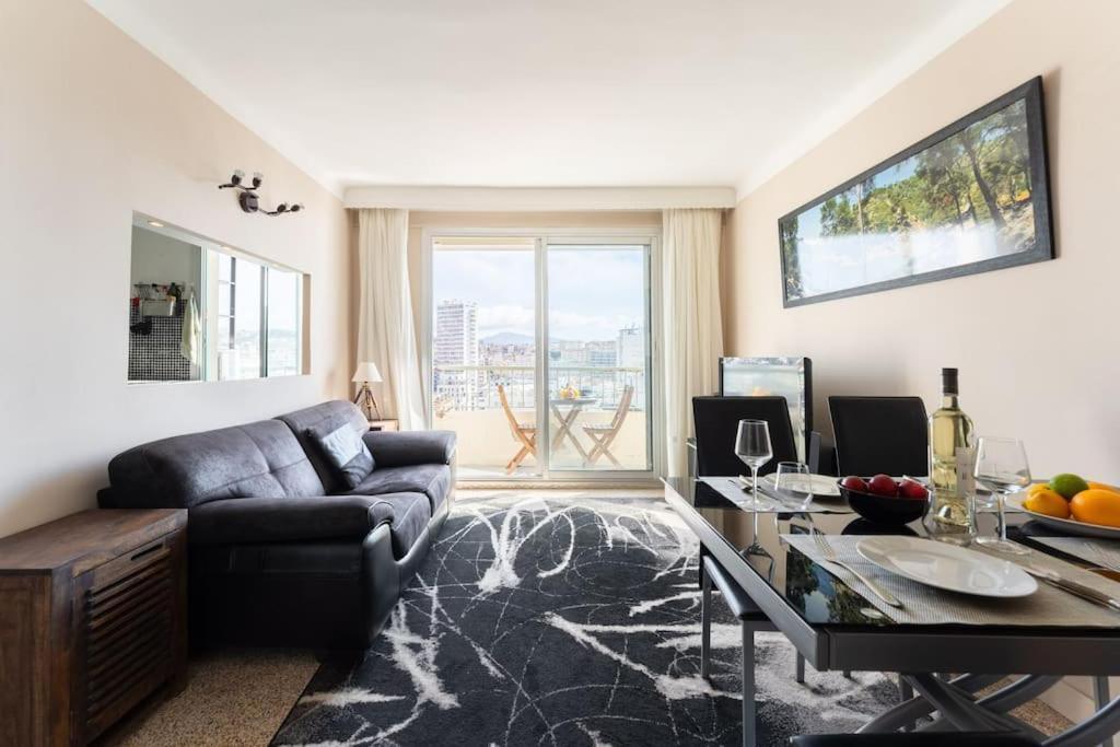 Vue Mer Plage Catalans Vieux Port Clim - 2 Chambres มาร์กเซย ภายนอก รูปภาพ