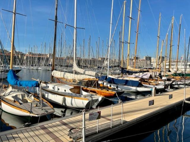 Vue Mer Plage Catalans Vieux Port Clim - 2 Chambres มาร์กเซย ภายนอก รูปภาพ