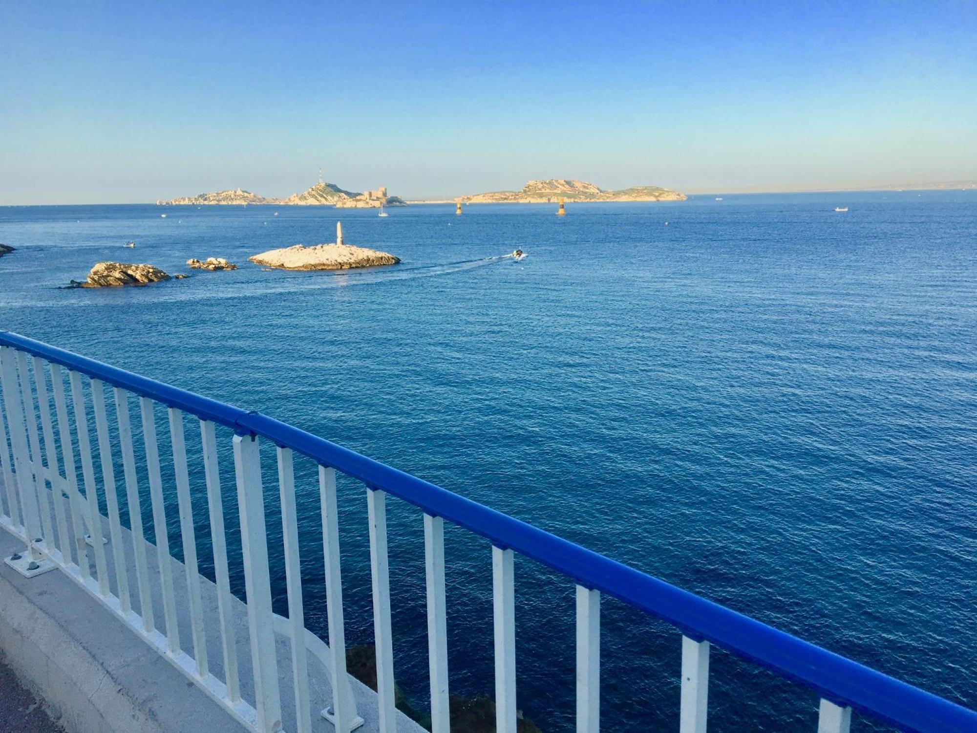 Vue Mer Plage Catalans Vieux Port Clim - 2 Chambres มาร์กเซย ภายนอก รูปภาพ