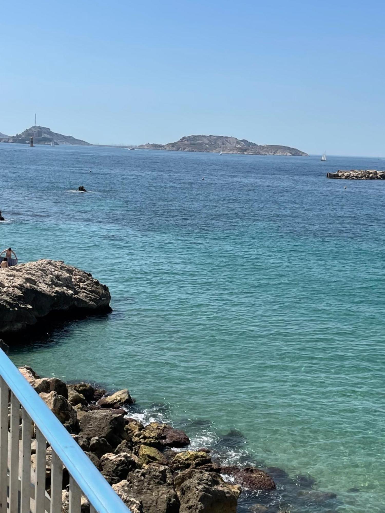 Vue Mer Plage Catalans Vieux Port Clim - 2 Chambres มาร์กเซย ภายนอก รูปภาพ