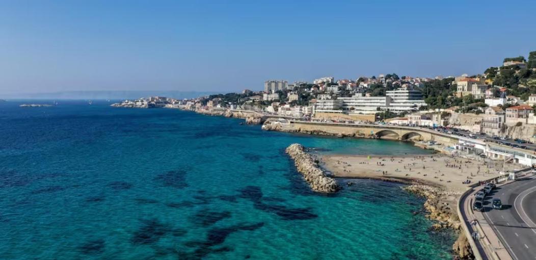 Vue Mer Plage Catalans Vieux Port Clim - 2 Chambres มาร์กเซย ภายนอก รูปภาพ