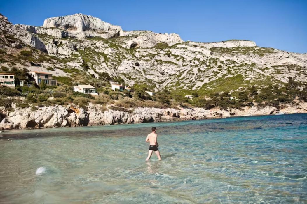 Vue Mer Plage Catalans Vieux Port Clim - 2 Chambres มาร์กเซย ภายนอก รูปภาพ