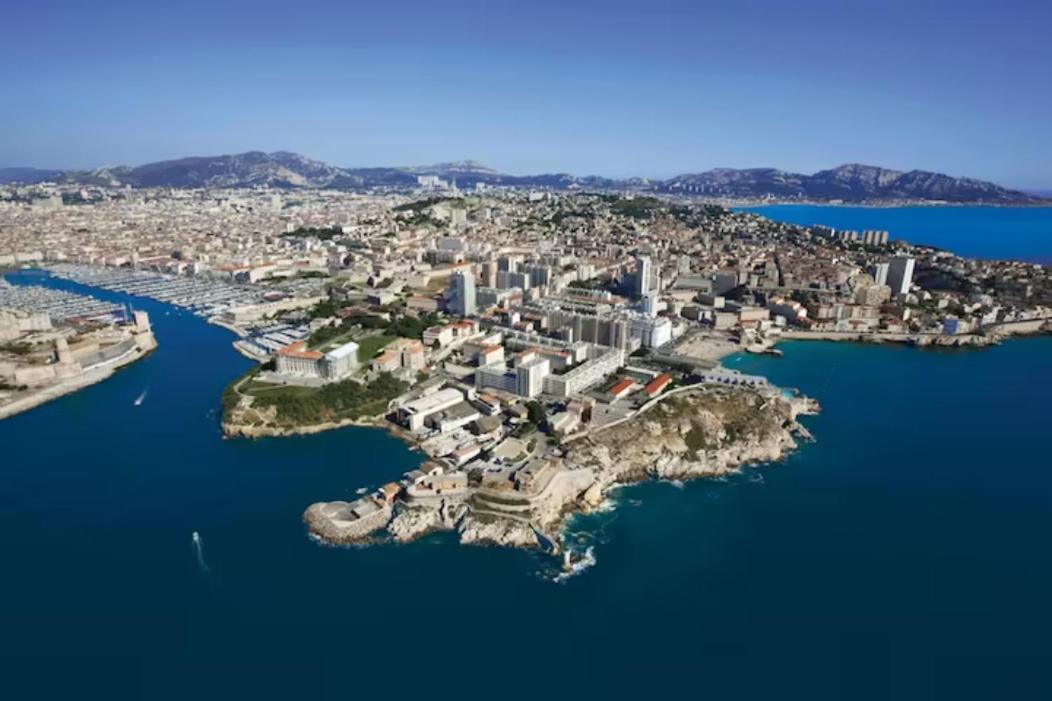 Vue Mer Plage Catalans Vieux Port Clim - 2 Chambres มาร์กเซย ภายนอก รูปภาพ