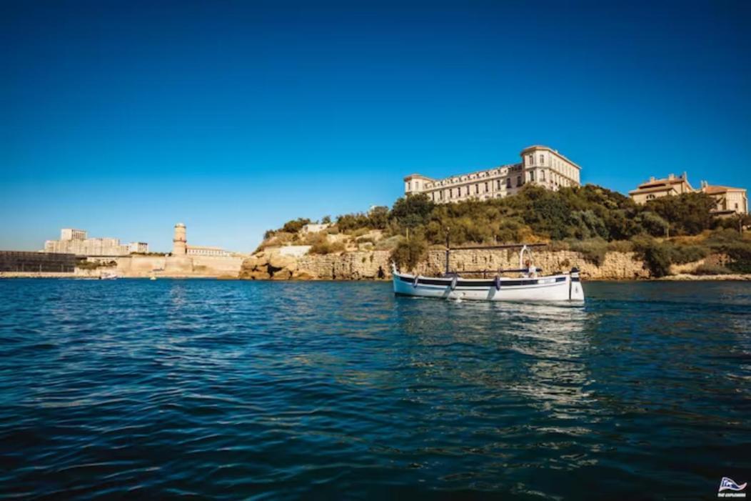 Vue Mer Plage Catalans Vieux Port Clim - 2 Chambres มาร์กเซย ภายนอก รูปภาพ